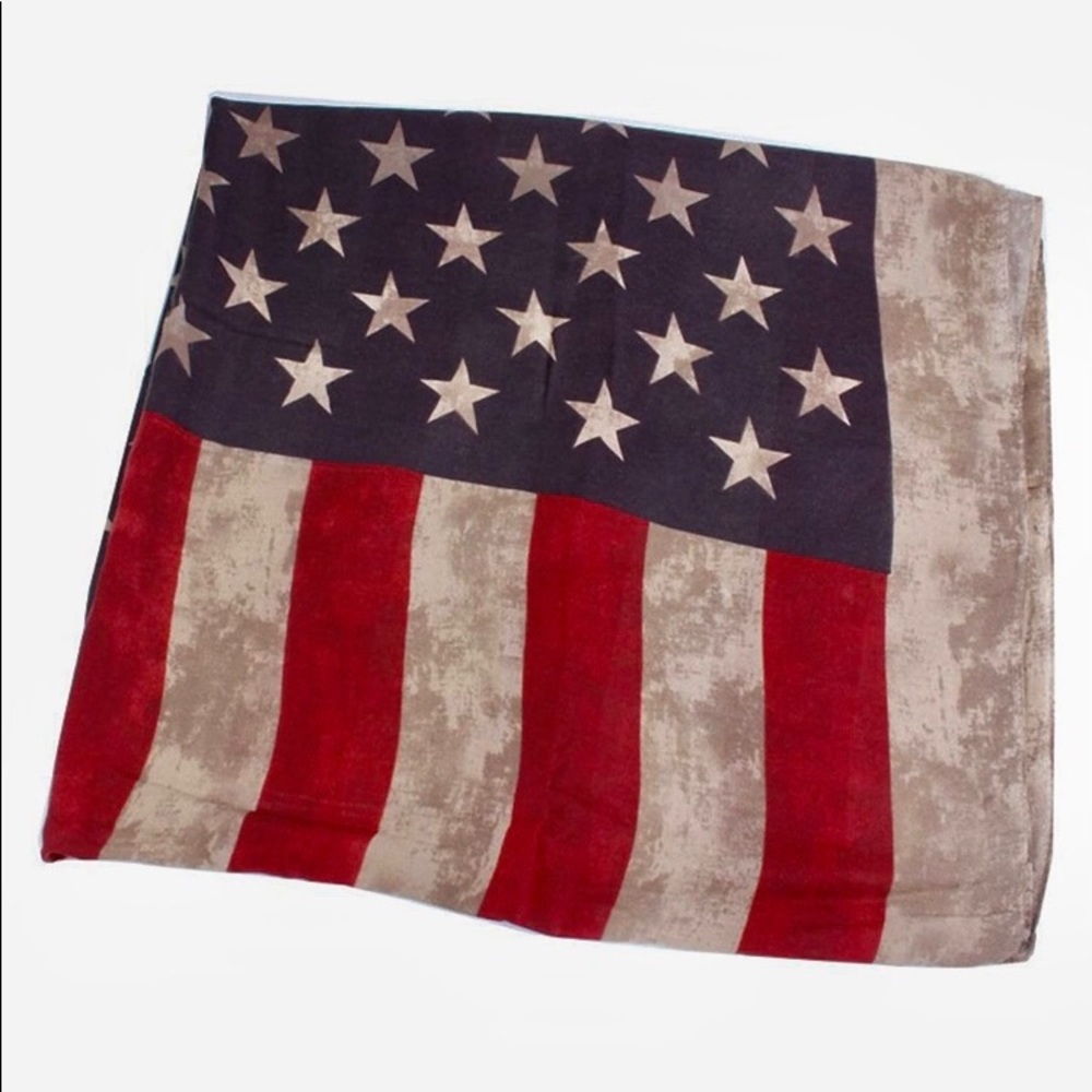 Unisex Patriotic Scarf - Picture 4 of 7